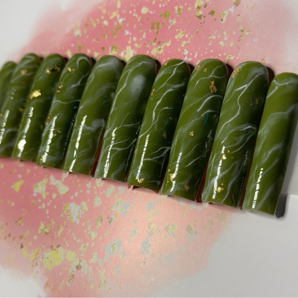 Hand made press on nails